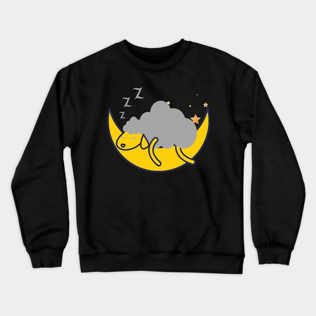 most likely to take a nap Sticker Crewneck Sweatshirt by MoGaballah